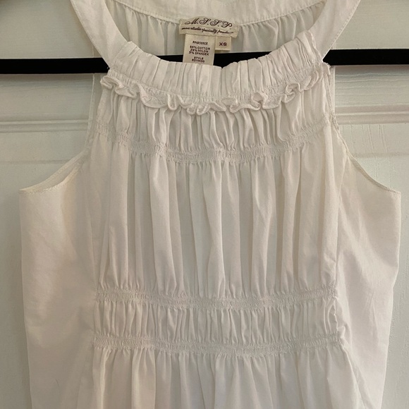 Max Studio Ruched Peplum Blouse - Picture 2 of 5